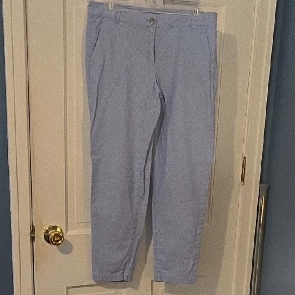 Talbots Women's Light Blue Ankle Pants